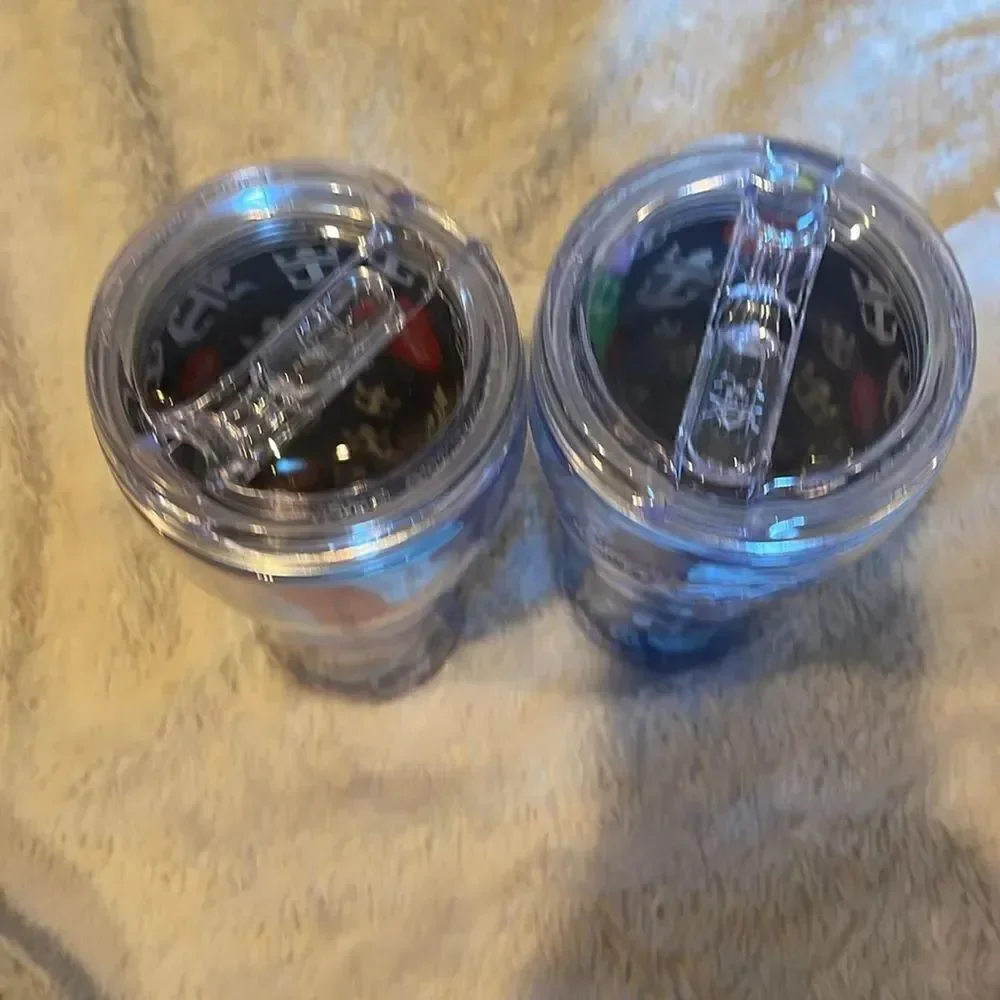 Royal Caribbean cups with lids